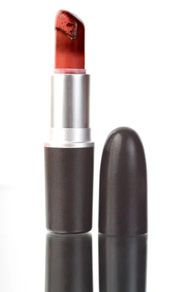Burn Lipstick with reflection — Stock Photo, Image