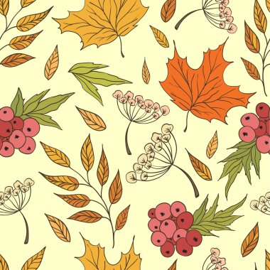 Dikişsiz sonbahar arka plan