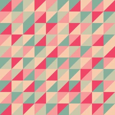 Pastel üçgen arka plan