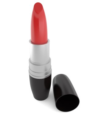 kadın kırmızı ruj