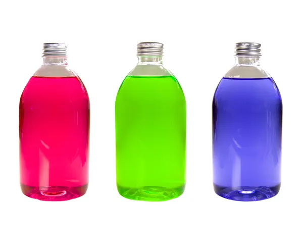 Πολύχρωμα μπουκάλια — Φωτογραφία Αρχείου