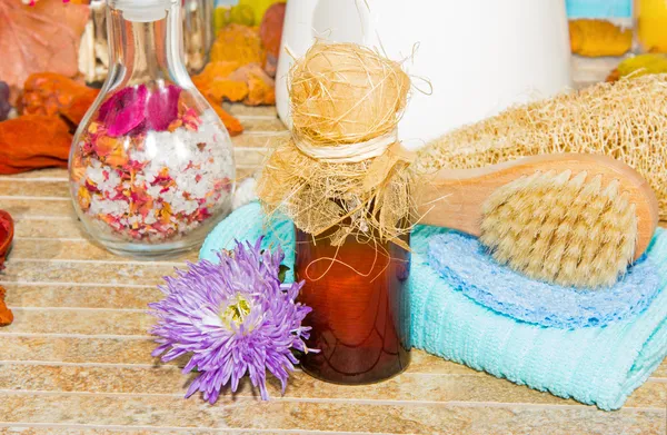 Bathing acessories — Stock Photo, Image