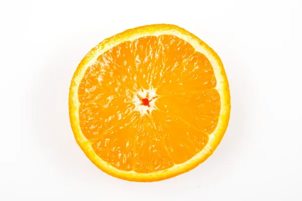 Половина апельсина — стокове фото