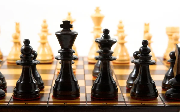 Chess strategy Stock Image
