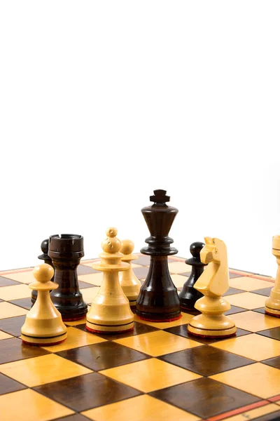 Chess strategy Royalty Free Stock Images