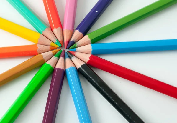 Coloured pencils Stock Picture