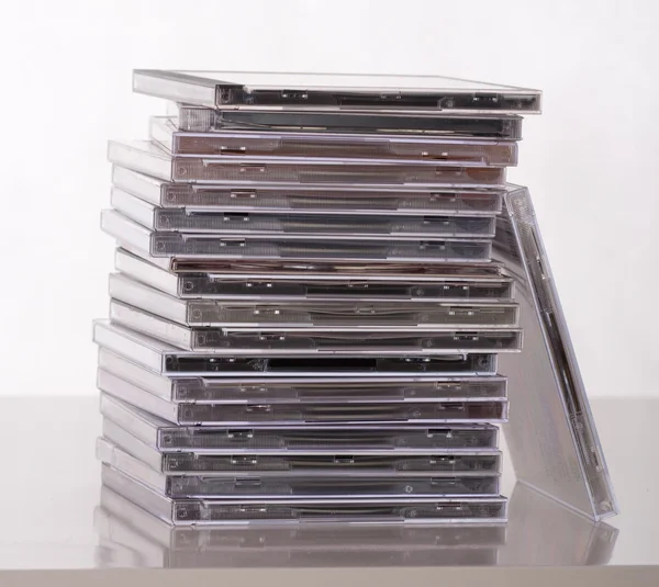 Viele CDs Stockbild