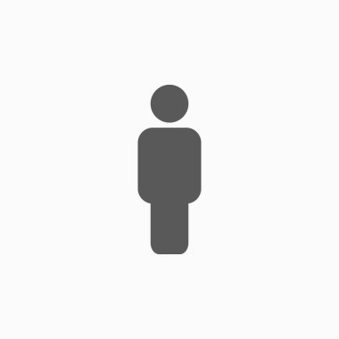 İnsanlar simgesi, kişi simgesi, insan, insan, kişilik vektörü, insan illüstrasyonu