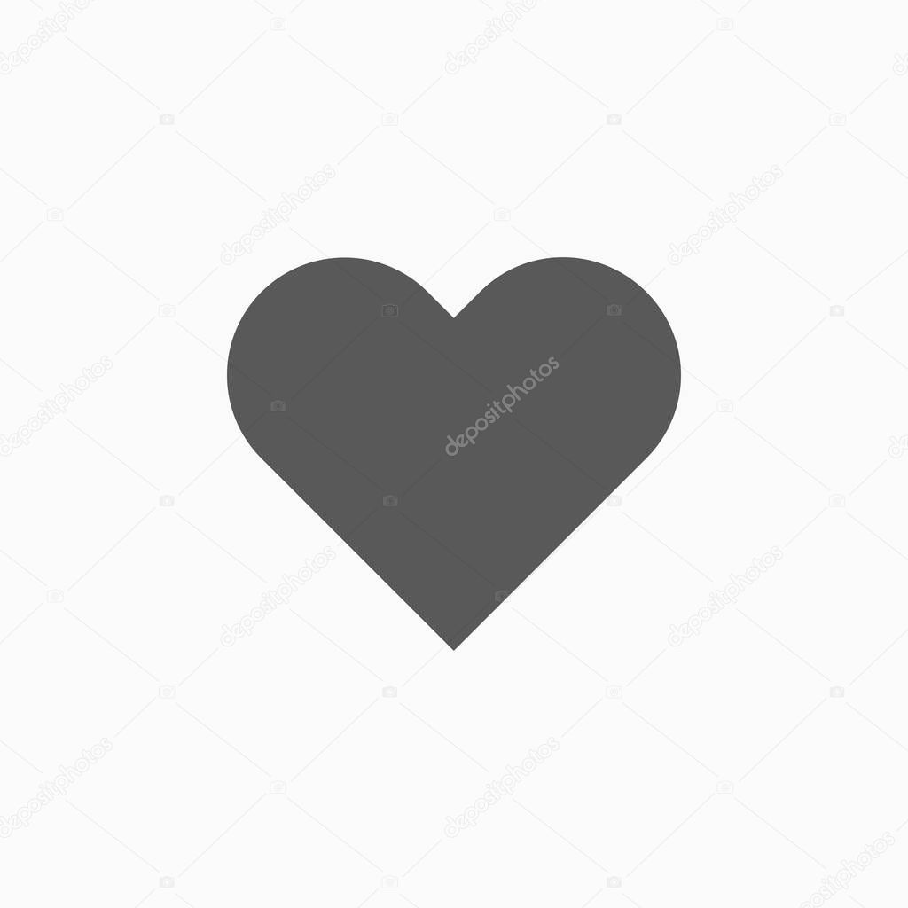 heart icon, love vector, emotion illustration, health vector, shape sign