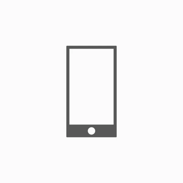 Иконка Смартфона Иконка Мобильного Телефона Вектор Телефона Контактный Вектор Иллюстрация — стоковый вектор
