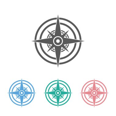 pusula simgesi, kılavuz vektörü, deniz vektörü, yön simgesi, navigasyon illüstrasyonu