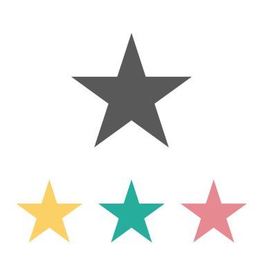 yıldız simgesi, gökyüzü simgesi, gece vektörü, gece çizimi, kazanan vektör