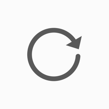 Simge vektör illüstrasyonunu tazele