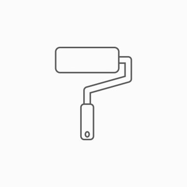 boya silindiri vektör illüstrasyonu