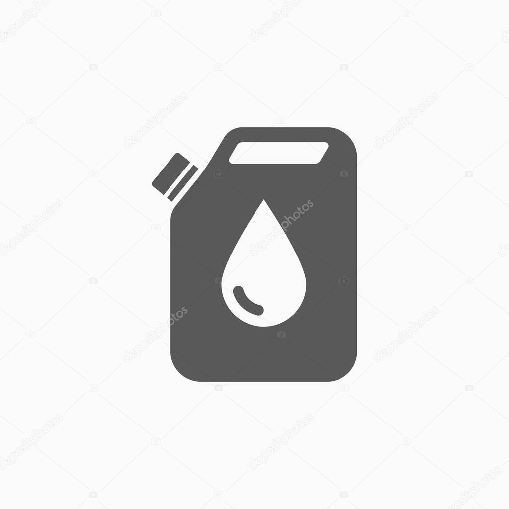jerrycan oil icon vector illustration