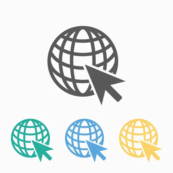 Web Vector Illustration Internet Icon — Vetor de Stock