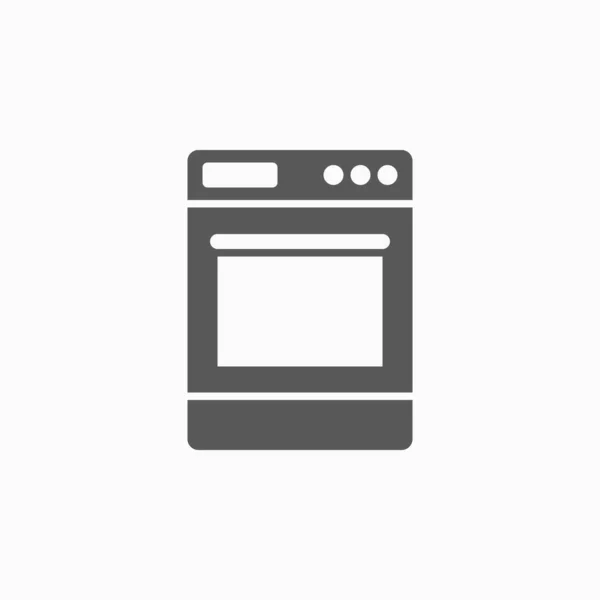 Stove Icon Vector Illustration — Stock Vector