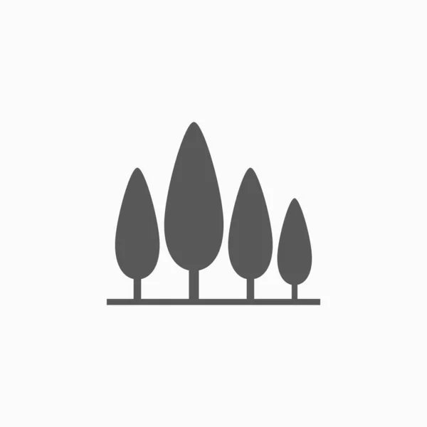Tree Icon Plant Vector — Stockvector