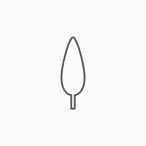 Tree Icon Plant Vector — Stockvector