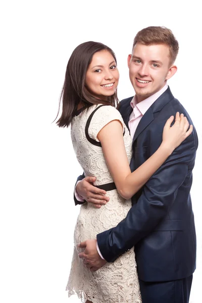 Paar umarmt sich — Stockfoto