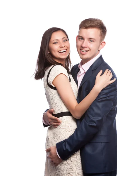 Couple hugging — Stock Photo, Image