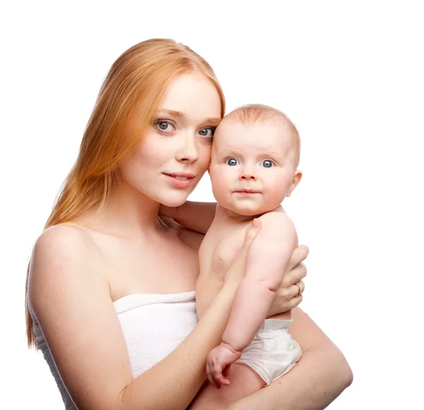 Mãe e filho — Fotografia de Stock