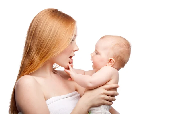 Mother and kid — Stock Photo, Image