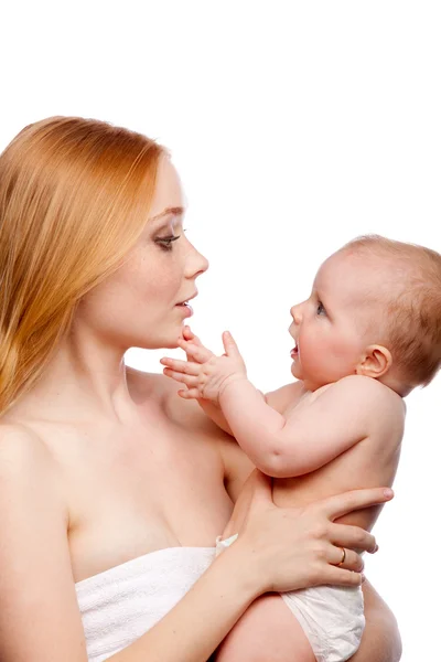 Mother and kid — Stock Photo, Image