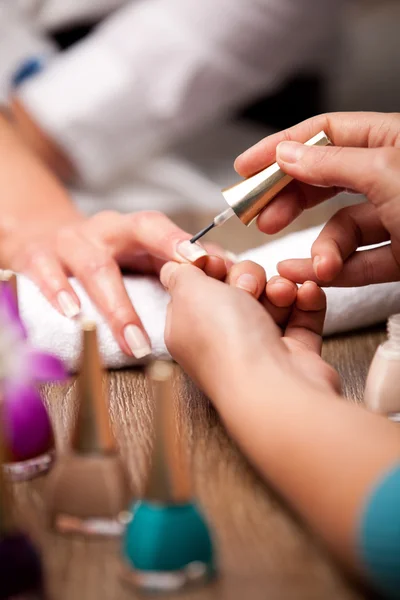 Manicure maken concept — Stockfoto