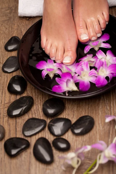 Feet aromatherapy — Stock Photo, Image