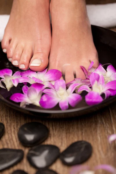 Feet aromatherapy — Stock Photo, Image