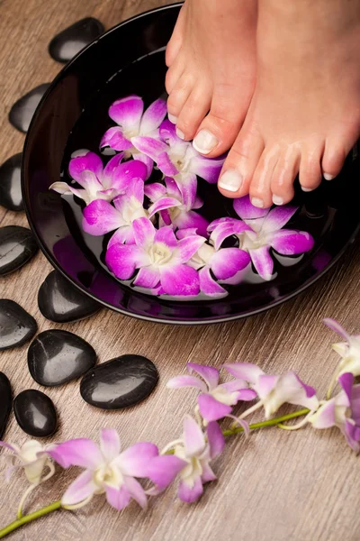 Feet aromatherapy — Stock Photo, Image