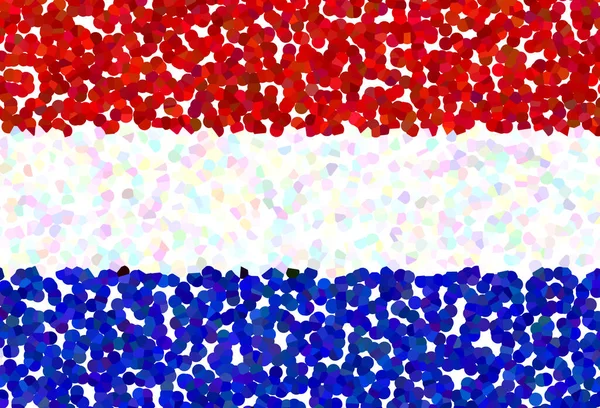 Flaga Paragwaju Pointylizmie Jakością — Zdjęcie stockowe