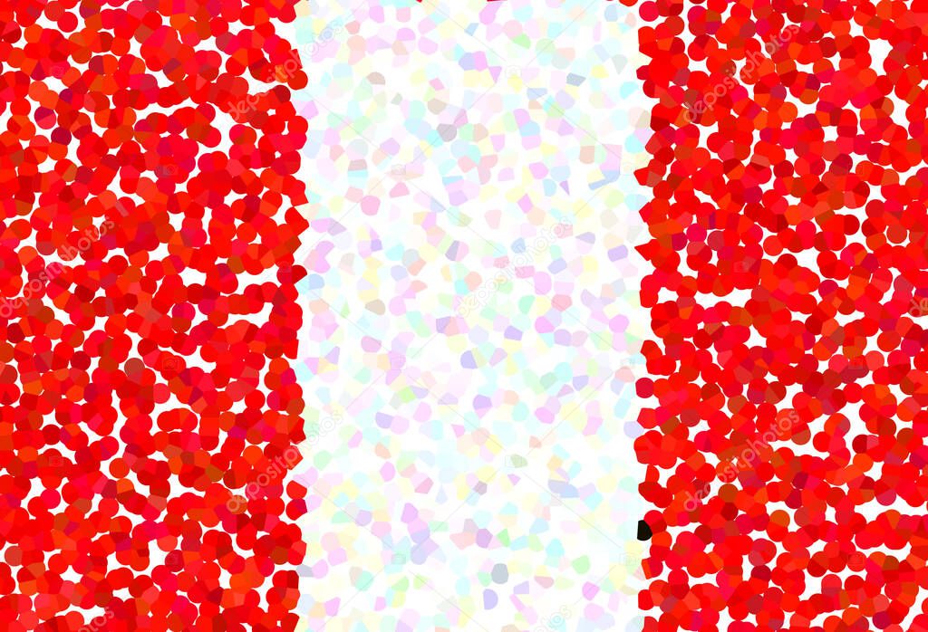flag of Peru in pointillism with good quality