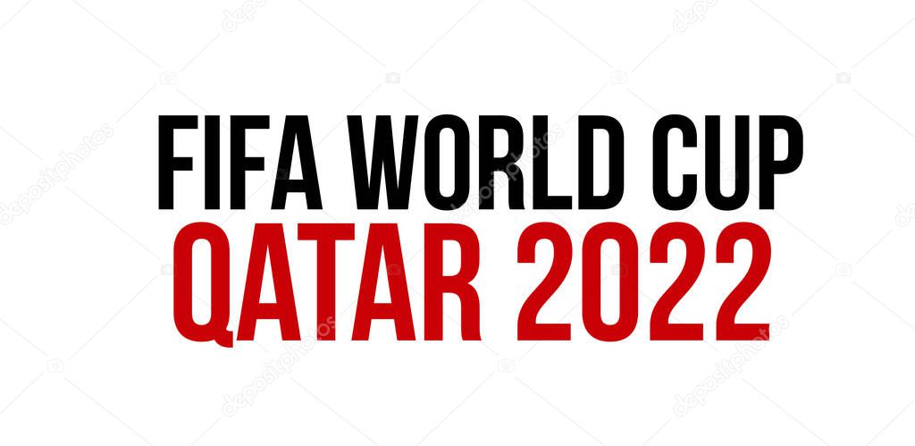 Fifa world cup qatar 2022 illustration