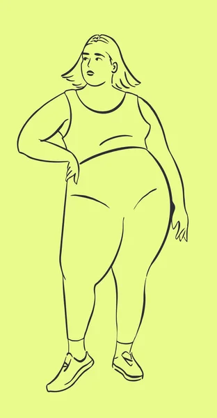 Farklı insanlar, tombul kızlar, farklı vücut tipleri.