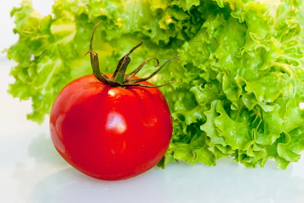 izole domates ve lattuce