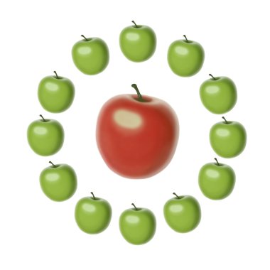 Symbol of mass attraction