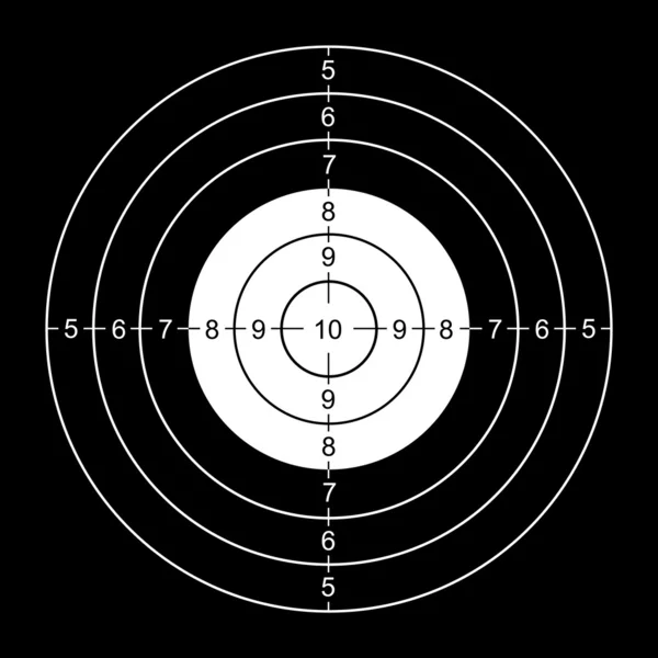 Alvo de parede — Fotografia de Stock