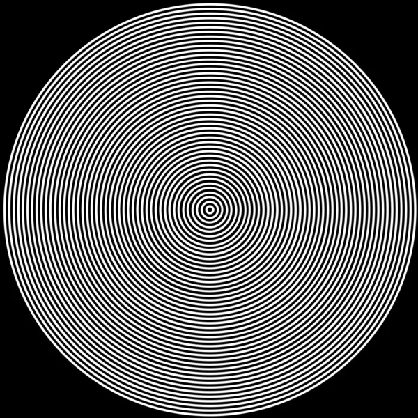Черно-белые круги фон — стоковое фото