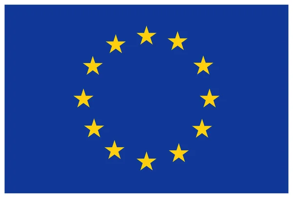 Drapeau UE — Image vectorielle