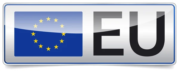 EU-flagga — Stock vektor