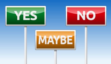 Evet, Hayır, belki de