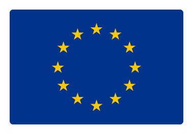 Europe flag clipart