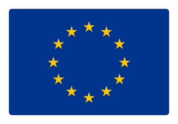 Europas flagga — Stock vektor