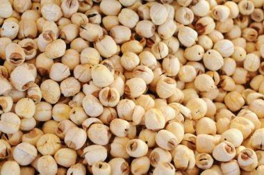 lotus kurutulmuş tohumları