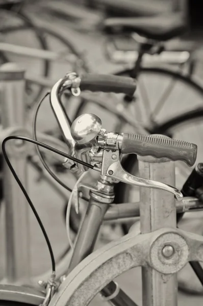 Vintage cykel styret — Stockfoto