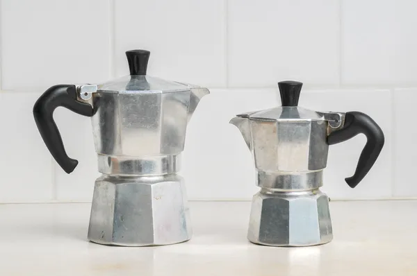 İtalyan kahve makinesi.