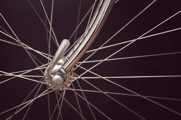 Mozzo anteriore biciclette vintage — Foto Stock