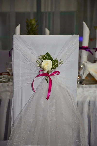 Düğün sandalye — Stok fotoğraf